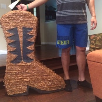 Pinata's Factory - $23 for this legit cowboy boot.  You can't beat that! - Party Supplies Near Me - Glendora, California
