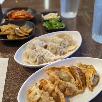 JJ Korean BBQ - Steamed and fried dumplings - Barbeque Near Me - Sacramento, California