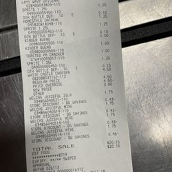Dollar General - The receipt from 5/22/22 that I was overcharged