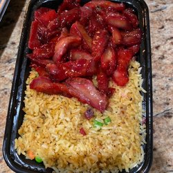Boneless bbq rib dinner special
