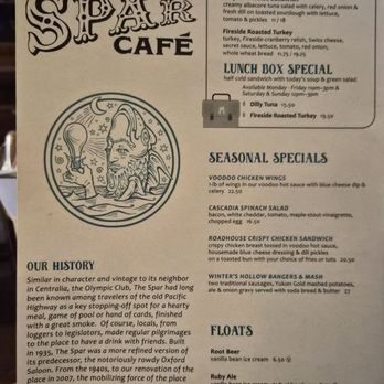 Spar Café - Cafes Near Me - Olympia, Washington Spar Café - Cafes Near Me - Olympia, Washington