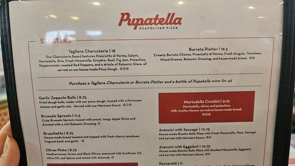Menu photo 3 Pupatella Chantilly, VA Menu photo 3 Pupatella Chantilly, VA