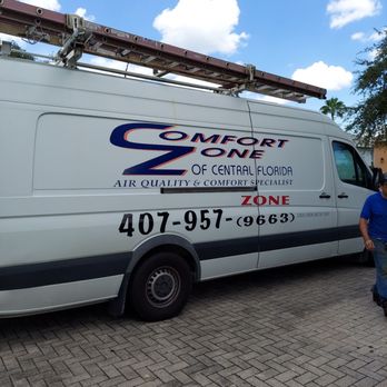 Comfort Zone of Central Florida - Clean truck - Heating & Air Conditioning/HVAC Near Me - Saint Cloud, Florida Comfort Zone of Central Florida - Clean truck - Heating & Air Conditioning/HVAC Near Me - Saint Cloud, Florida