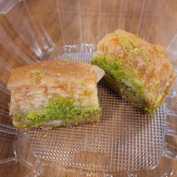 Olive Tree Mediterranean Restaurant - Pistachio baklava - Mediterranean Near Me - Kent, Washington