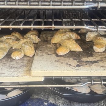 Knead and Know - These eppi baguettes are toasting up nicely! Can't say thanks enough to Melinda!!! - Cooking Schools Near Me - The Plans, Virginia