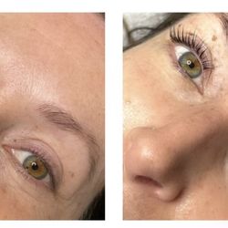 Lash Momma - Beautiful Korean Lash Lift before & after!