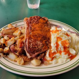 Sirloin Steak and Eggs
