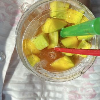 Unu Cafe - Tropical Tea with mango only ^_^ - Bubble Tea Near Me - Westminster, California Unu Cafe - Tropical Tea with mango only ^_^ - Bubble Tea Near Me - Westminster, California