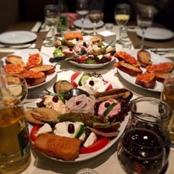 Restaurant Schöne Aussicht - "Griechische Vorspeisenplatten"