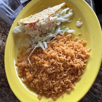 Rancho Fiesta - Hard shell taco with rice - Mexican Near Me - Mansfield, Ohio Rancho Fiesta - Hard shell taco with rice - Mexican Near Me - Mansfield, Ohio