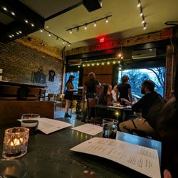 Crawford & Son - Inside. Dining room and bar. Calm before the storm.