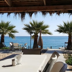 Kurt n' Marina's - Looking out fromm outdoor restaurant