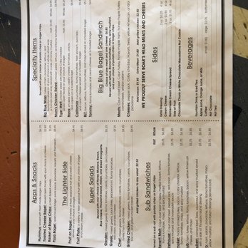 Big Blue Bagel & Deli - Full menu - Sandwiches Near Me - Auburn, Alabama Big Blue Bagel & Deli - Full menu - Sandwiches Near Me - Auburn, Alabama