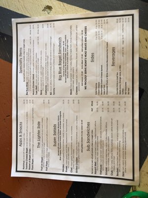 Menu photo 5 Big Blue Bagel & Deli Auburn, AL Menu photo 5 Big Blue Bagel & Deli Auburn, AL