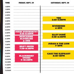 Ten Sixty Five Music Festival - 2017 line up!