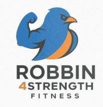 Robbin 4 Strength Fitness Logo