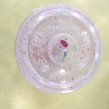 Biscoff Coffee Corner - Berry smoothie with paper straw .... - Coffee & Tea Near Me - San Francisco, California