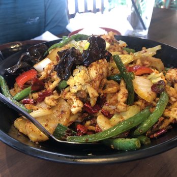Wula Buhuan - 1. Spicy Hot Pot with Chicken - Szechuan Near Me - Houston, Texas Wula Buhuan - 1. Spicy Hot Pot with Chicken - Szechuan Near Me - Houston, Texas