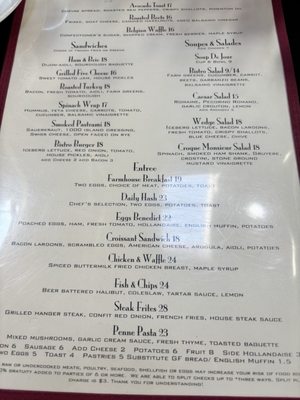 Menu photo 2 Newbergundian Bistro Newberg, OR