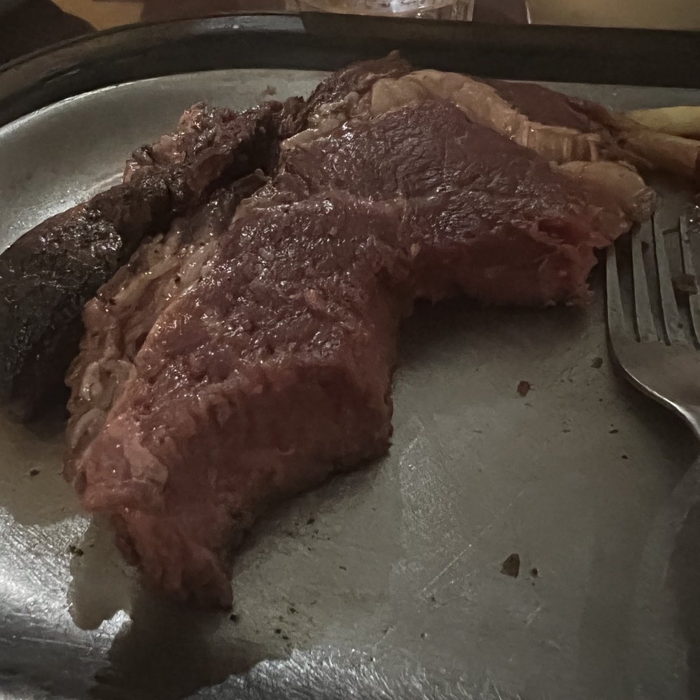 Ken's Steaks & Ribs - 16 oz prime rib cooked "medium rare" - Barbeque Near Me - Amber, Oklahoma Ken's Steaks & Ribs - 16 oz prime rib cooked "medium rare" - Barbeque Near Me - Amber, Oklahoma