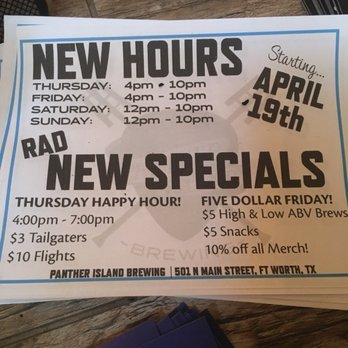 Panther Island Brewing - Breweries Near Me - Fort Worth, Texas