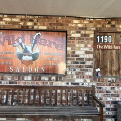 The Wild Hare Saloon - The front entrance.