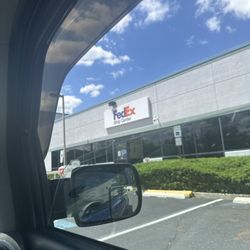 FedEx Ship Center - Front door view