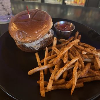 Tiki Star - Pineapple Burger w/ fries $20 - Cocktail Bars Near Me - Peoria, Arizona Tiki Star - Pineapple Burger w/ fries $20 - Cocktail Bars Near Me - Peoria, Arizona