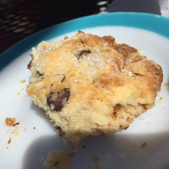 White Mountain Cafe - Delicious almond chocolate chip scone! And I'm picky about scones. - Coffee & Tea Near Me - Gorham, New Hampshire