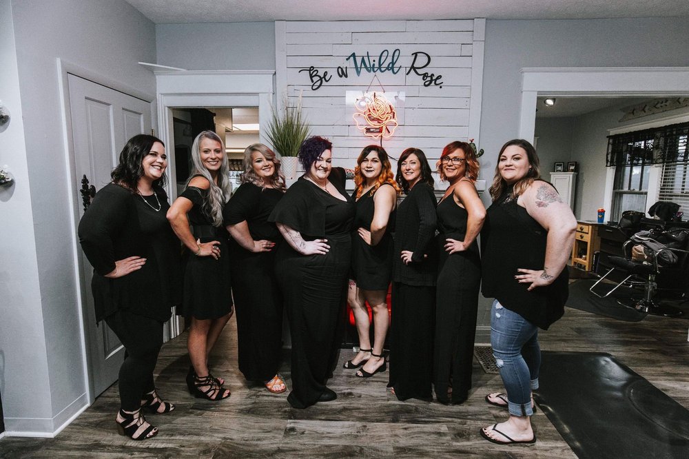 Wild Rose Salon Logo