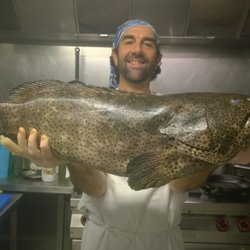 Le Marigot - Un joli Mérou dans la cuisine du Marigot