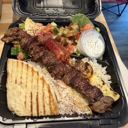 Lamb Kabob entree