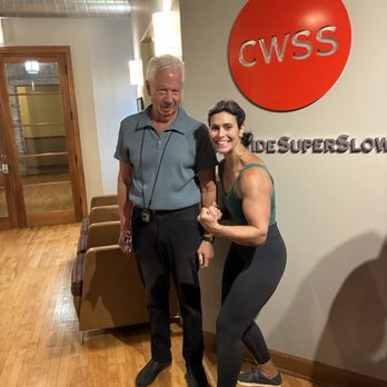 CityWide SuperSlow - Trainer & Owner Keith with client Leigh. They are true dream team! - Trainers Near Me - Chicago, Illinois CityWide SuperSlow - Trainer & Owner Keith with client Leigh. They are true dream team! - Trainers Near Me - Chicago, Illinois