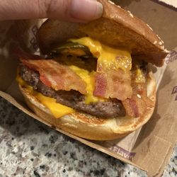 McDonald's - This is what I got. A SINGLE Cheesy Jalapeno Bacon QPC