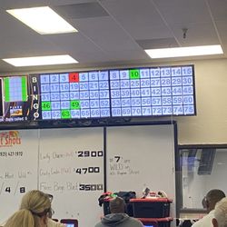 Hot Shots Bingo - Bingo board