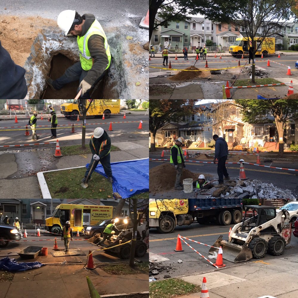 Slide of Balkan Sewer & Water Main