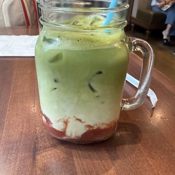Friedman's - Iced Strawberry Matcha - New American Near Me - New York, New York