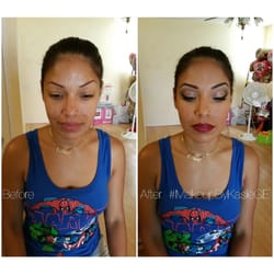 Makeup by Kasie - - Before & after of one of my clients! She had tattooed eyebrows & eyeliner on before, she looks great! #MakeupByKasieGE
