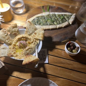 Joia Beach - Spanikopita & hummus - Modern European Near Me - Miami, Florida