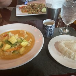 Panang Curry and Basil Fried Rice Panang Curry and Basil Fried Rice