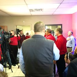 USA Cares - At open house/ribbon cutting!