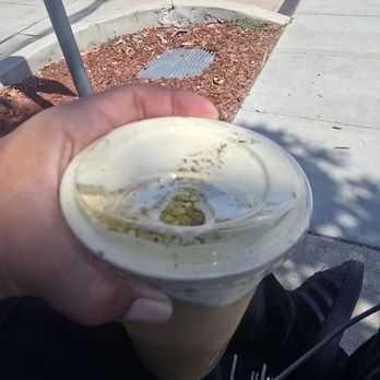 Gabbo Creperia - Horchta latte with pistacho cold foam - Creperies Near Me - Downey, California Gabbo Creperia - Horchta latte with pistacho cold foam - Creperies Near Me - Downey, California