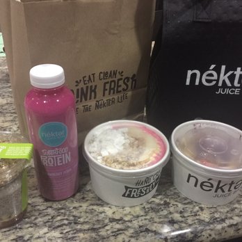 Nekter Juice Bar - Order to go and juice cleanse set in the black bag - Acai Bowls Near Me - Menifee, California Nekter Juice Bar - Order to go and juice cleanse set in the black bag - Acai Bowls Near Me - Menifee, California