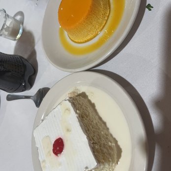 Casa Lupita - Top: Flan Bottom: Tres Leches - Mexican Near Me - Bayonne, New Jersey