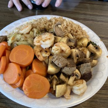 Hibachi Express & Grill - H5. Beef and Shrimp Hibachi Combo - Seafood Near Me - Charlotte, North Carolina