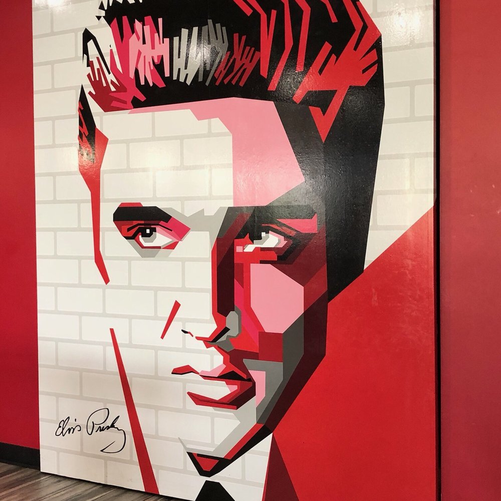 Rock N Roll Sushi - This sliding door is in the restaurant. Fantastic atmosphere!!! - Sushi Bars Near Me - Memphis, Tennessee