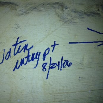 AmeriSpec Inspection Services - writing on the wall not noted in the report - Home Inspectors Near Me AmeriSpec Inspection Services - writing on the wall not noted in the report - Home Inspectors Near Me