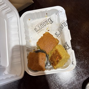 Brody's Restaurant - 2 pc corn bread - Barbeque Near Me - Sacramento, California Brody's Restaurant - 2 pc corn bread - Barbeque Near Me - Sacramento, California