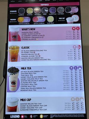 Menu photo 2 Kung Fu Tea Columbus, GA Menu photo 2 Kung Fu Tea Columbus, GA