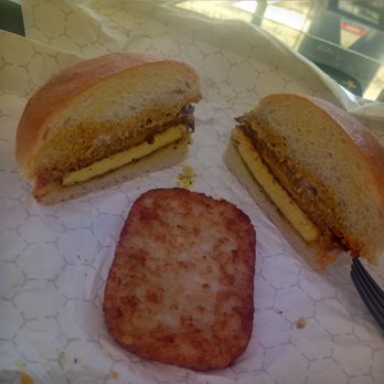 How Delish HD - Pastrami Egg and Cheese w/ Hash Brown Rock'n Combo Bah BAH BIG LYT - Desserts Near Me - West Orange, New Jersey